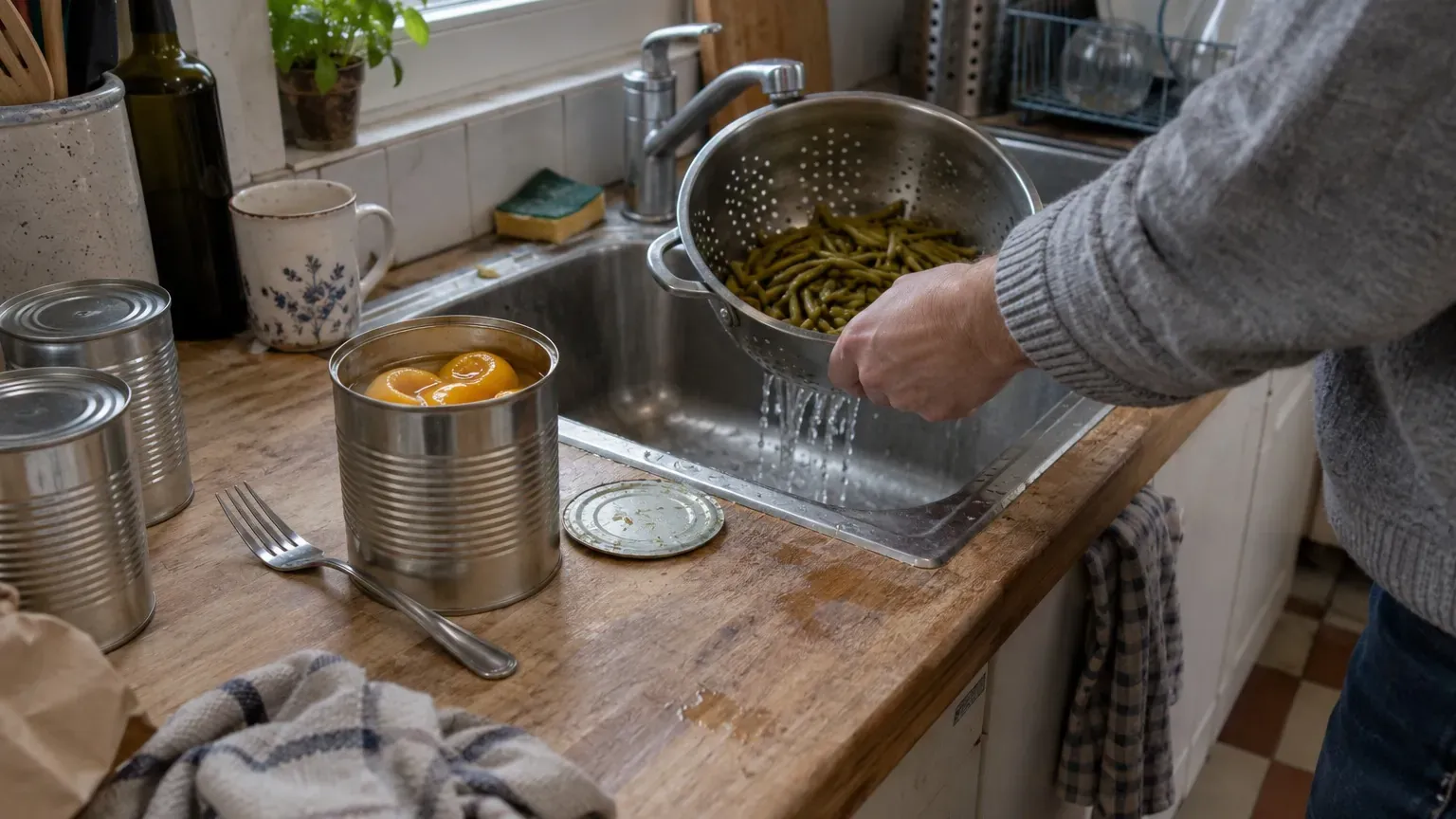 3 points à connaître avant de mettre des conserves de fruits et légumes au panier : le sel, le sirop, la saumure