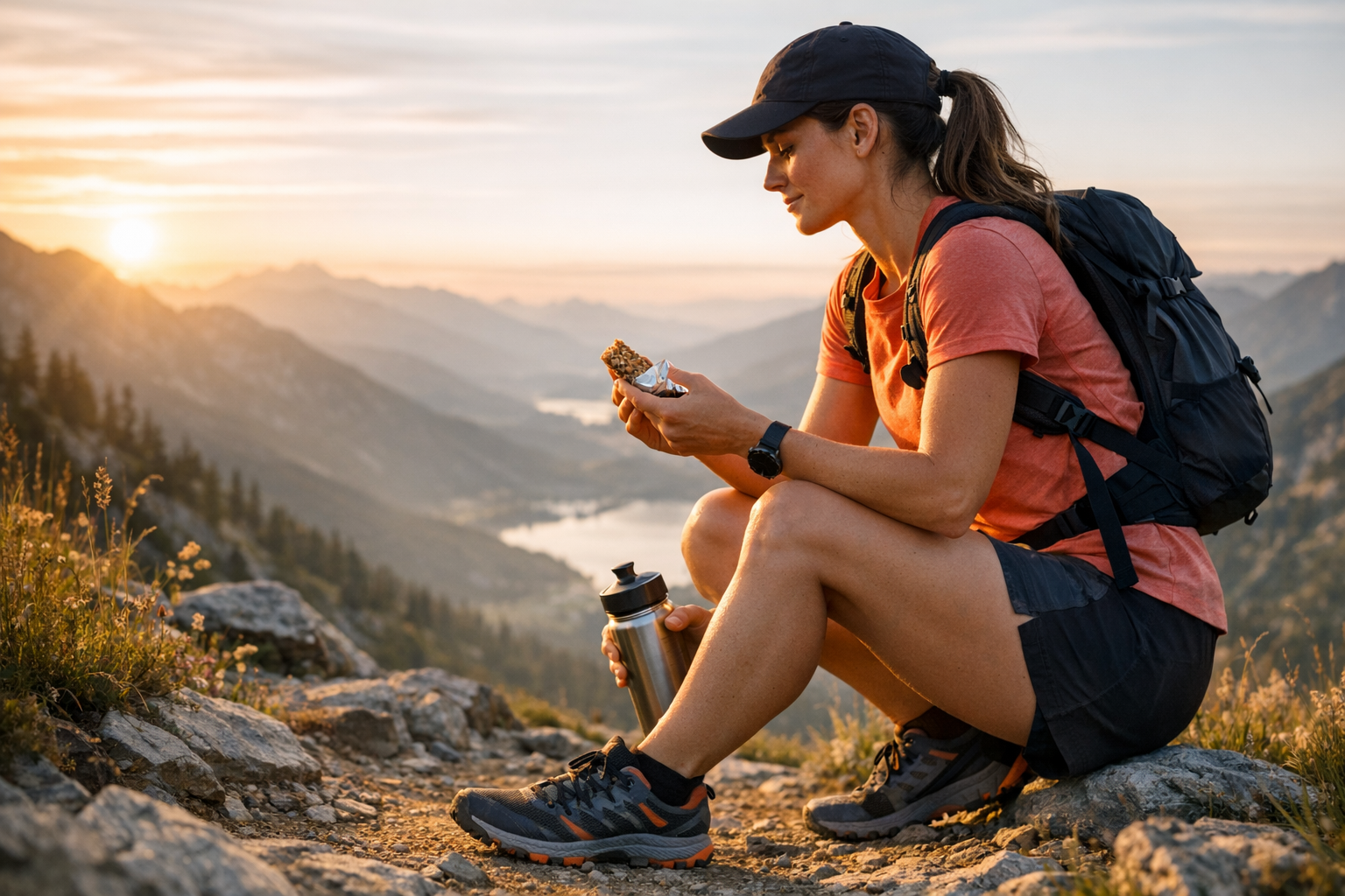 Bien manger pour courir en montagne sereinement