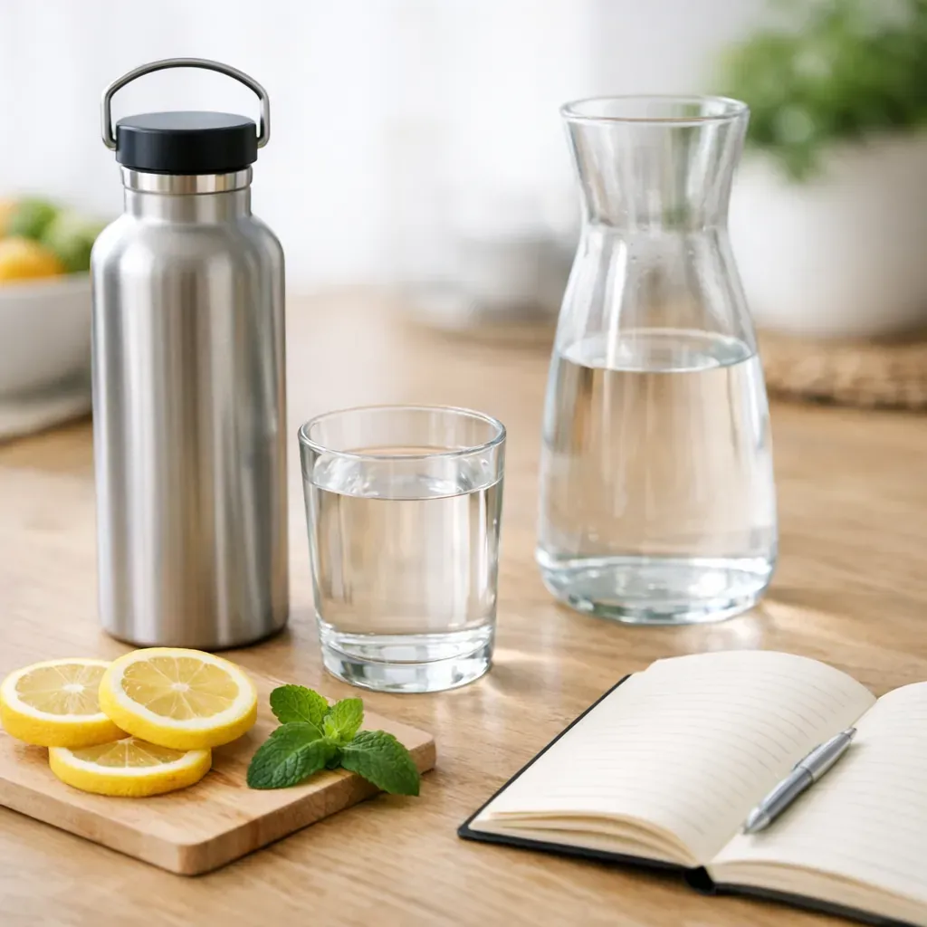 Comment boire plus d’eau dans la journée sans se forcer