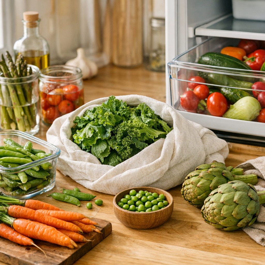 Comment conserver les légumes frais avec des conseils simples