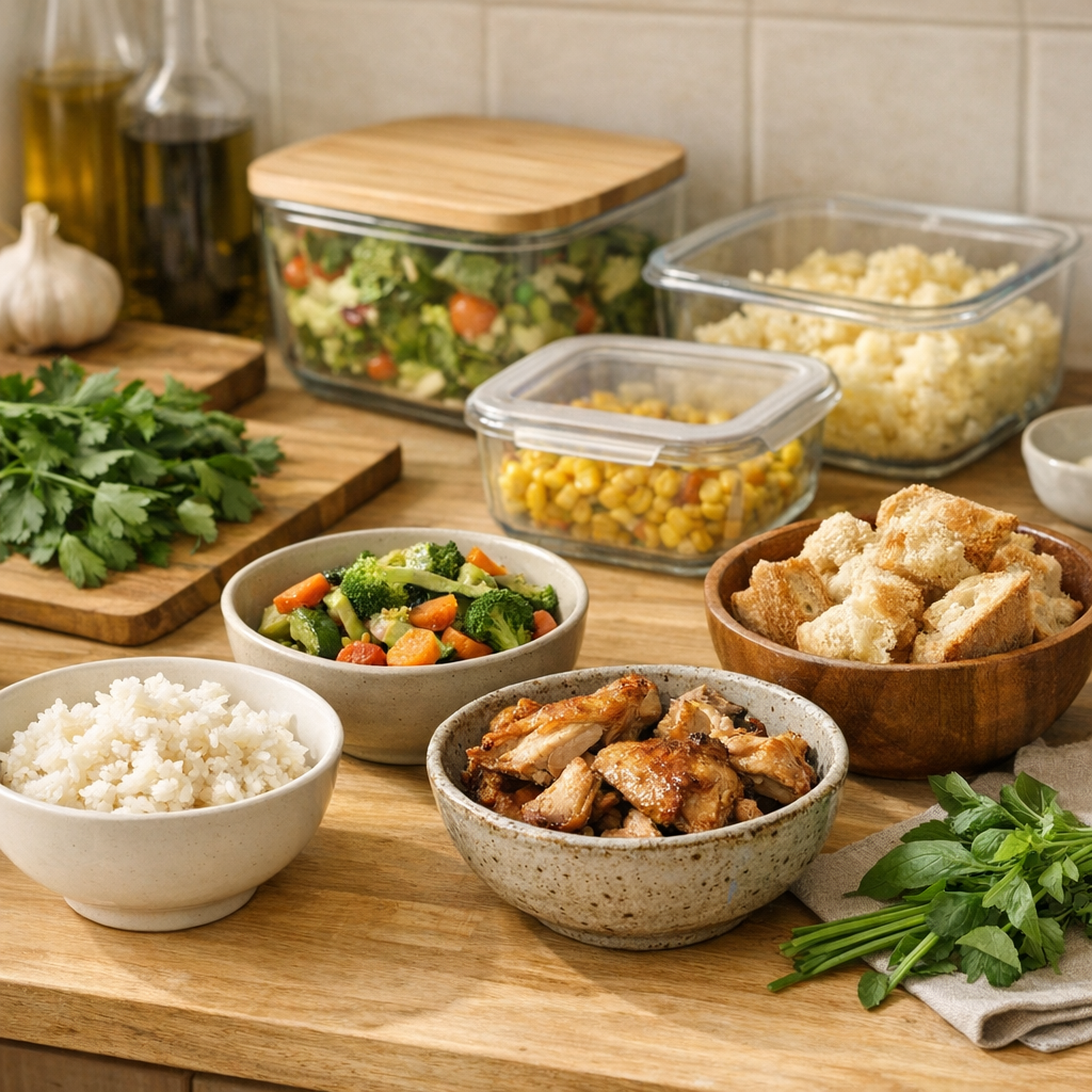 Comment Cuisiner les restes sans chercher longtemps