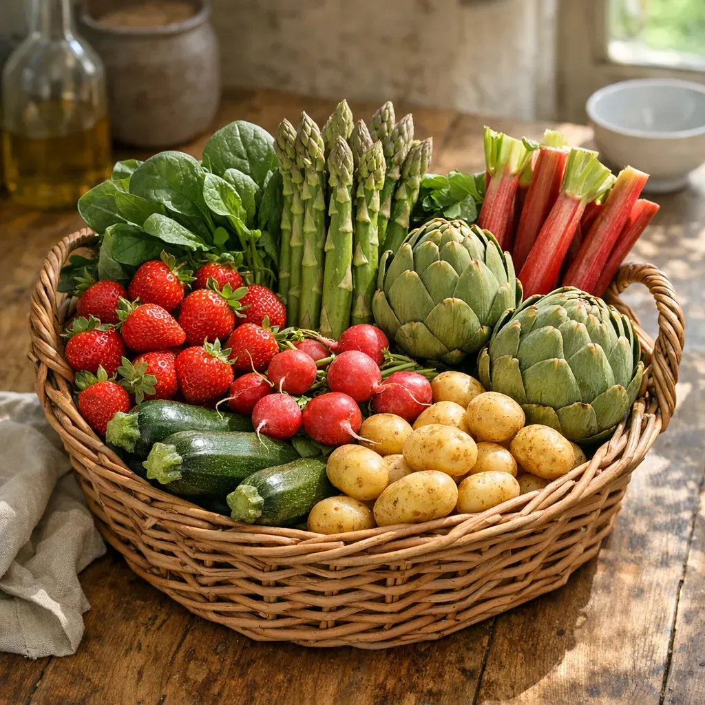 Quels Fruits et légumes de Mai choisir pour bien cuisiner ?