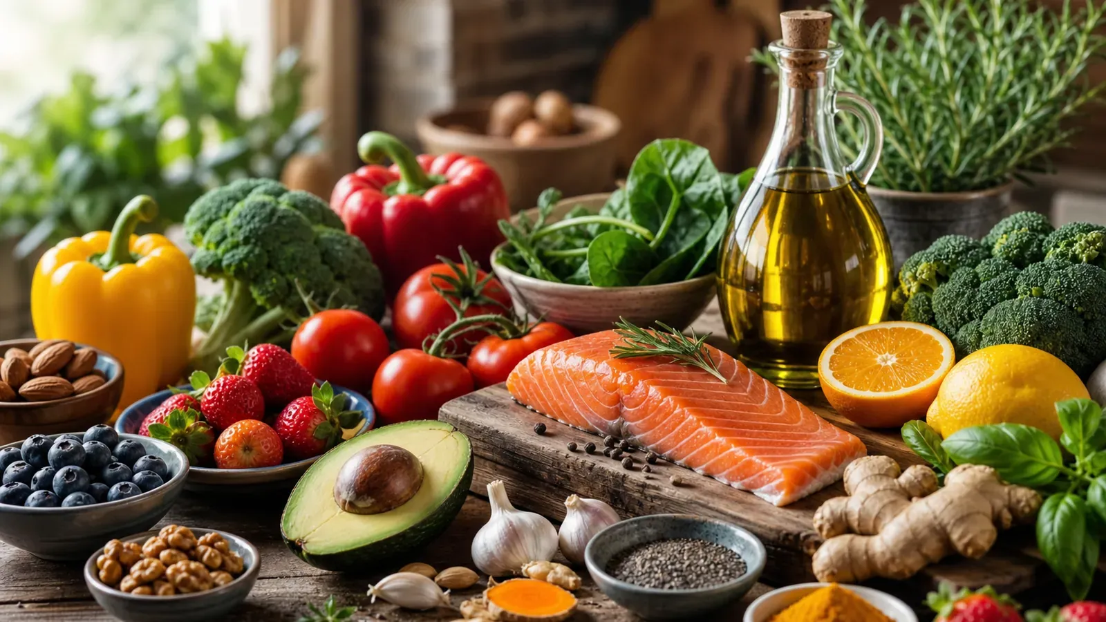 Les aliments anti-inflammatoires à mettre au menu