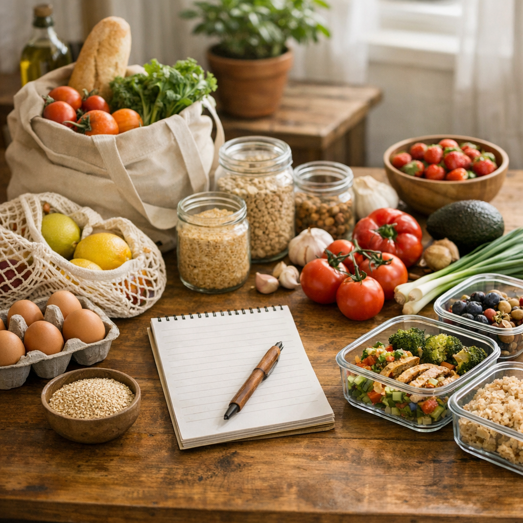 Comment faire une liste de courses pour les repas de la semaine ?