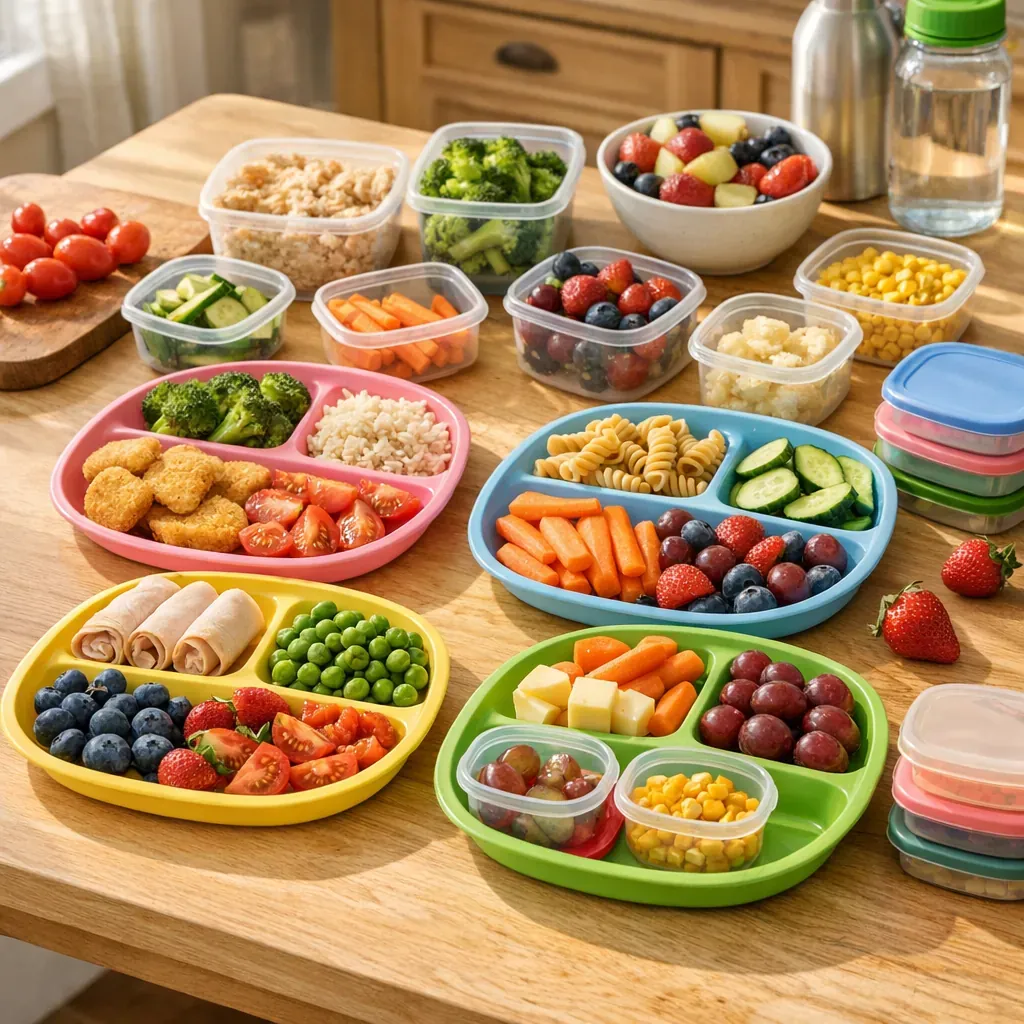 Préparer un menu enfant simple pour la semaine sans stress