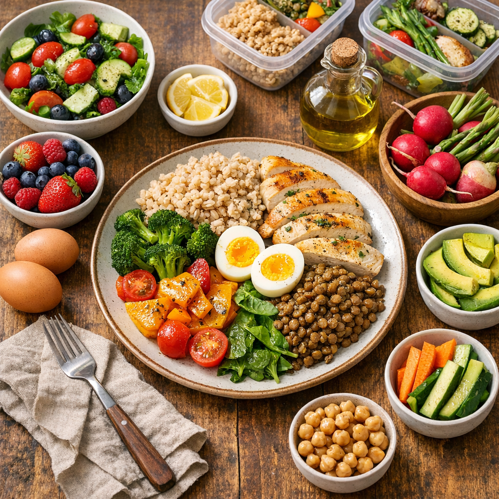 Comment créer un menu équilibré sans régime avec des idées concrètes