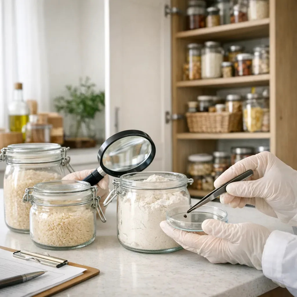 La mite alimentaire : danger, tri et gestes pour s’en débarrasser