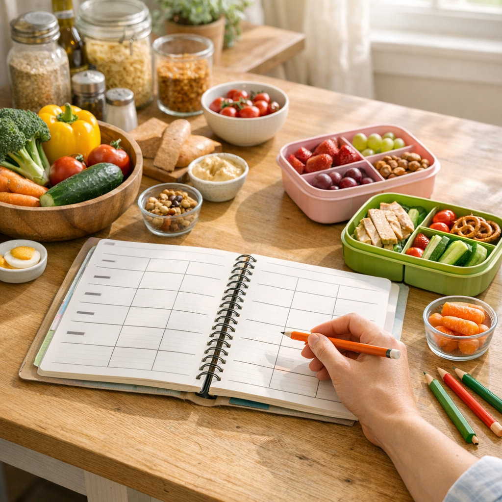 Un planning repas familial simplifie vos dîners de semaine