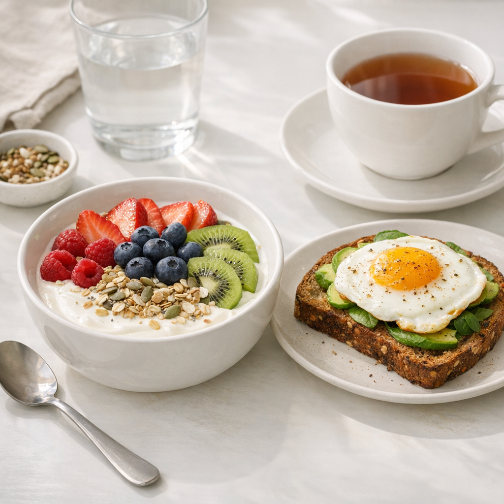 Cette recette de petit déjeuner simple suit une méthode facile