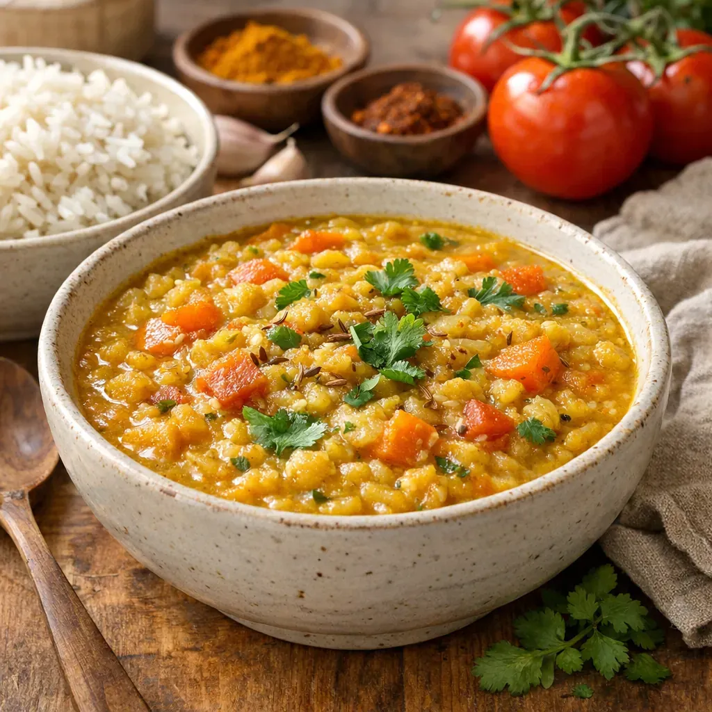 Ces Recettes aux pois cassés partent d’un Dahl facile