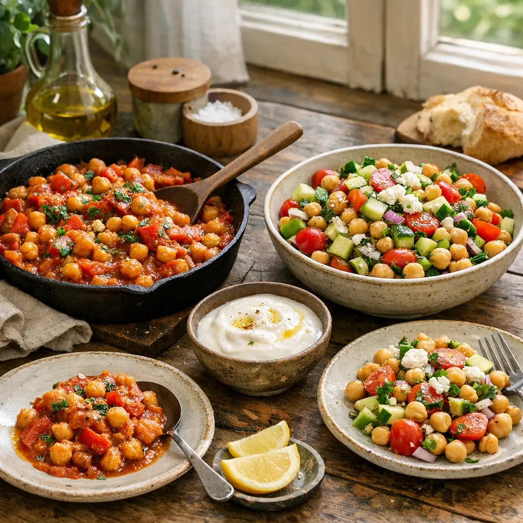 Quelles recettes faire avec des pois chiches en boîte ?