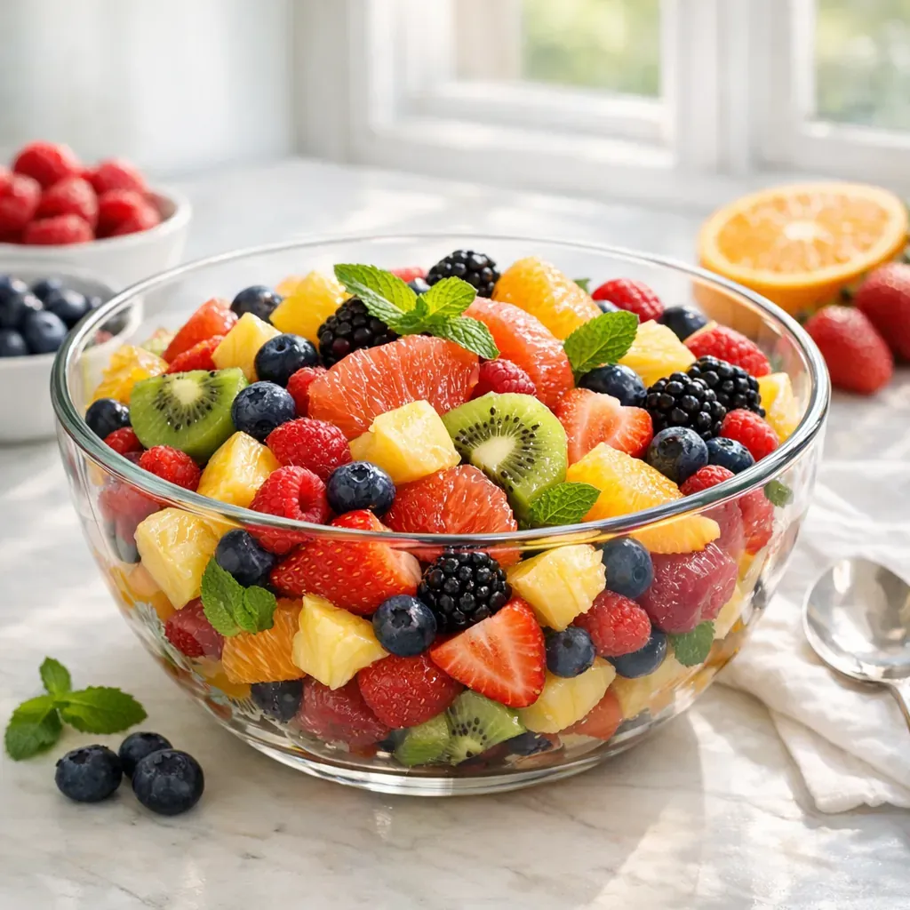 Ces recettes de Salade de fruits frais suivent les saisons