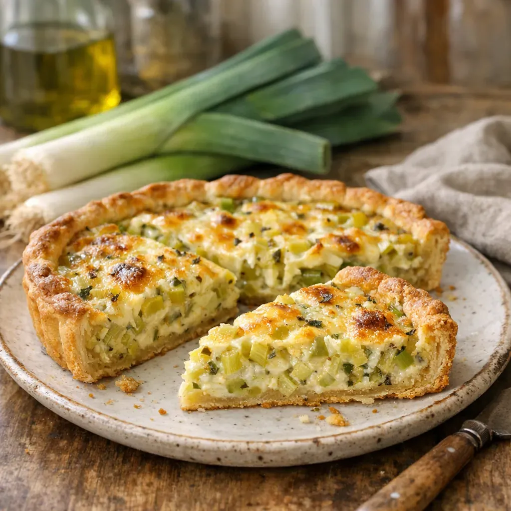Ces recettes de tartes aux poireaux sauvent les soirs pressés