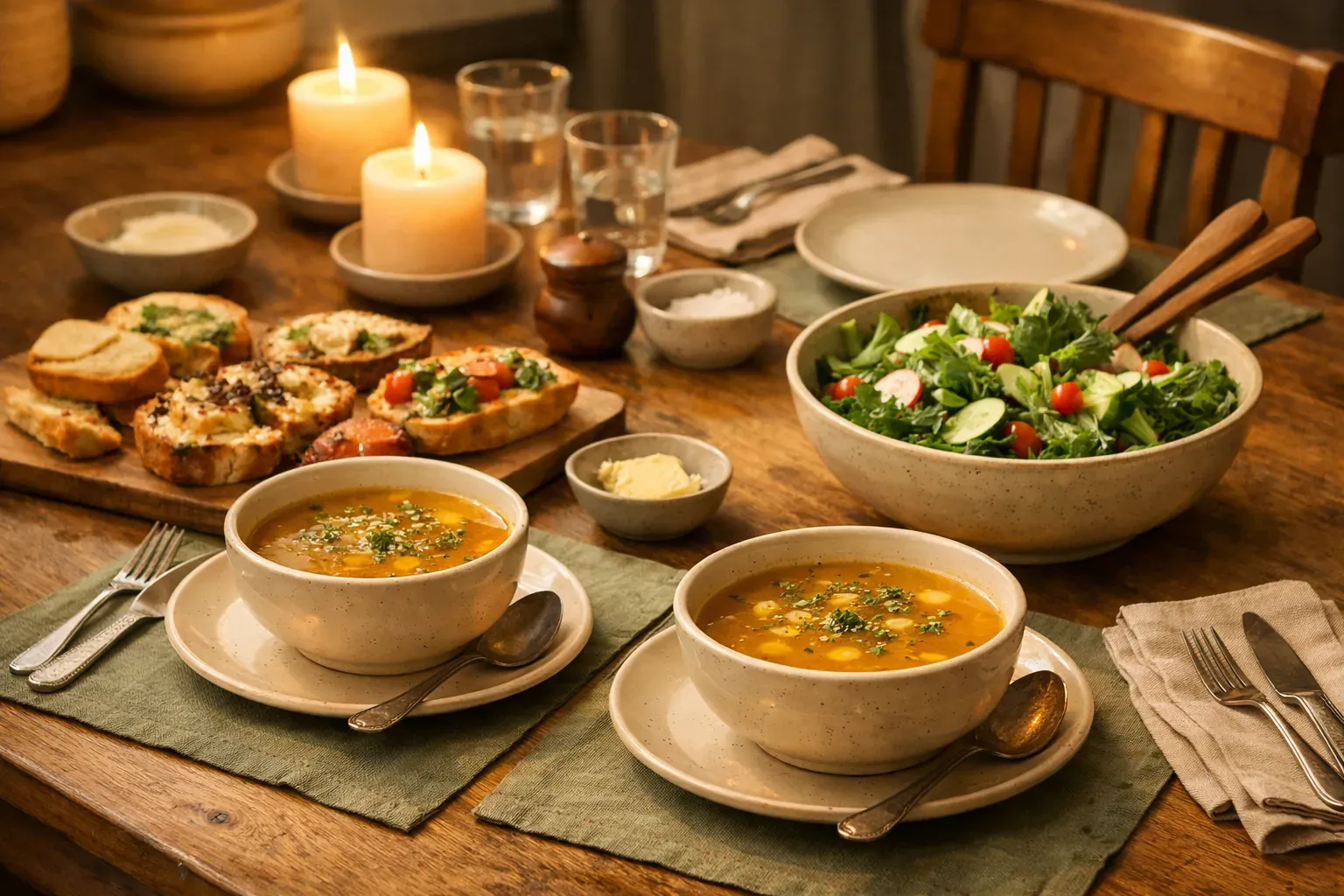Repas du soir familial rapide : idées sans stress