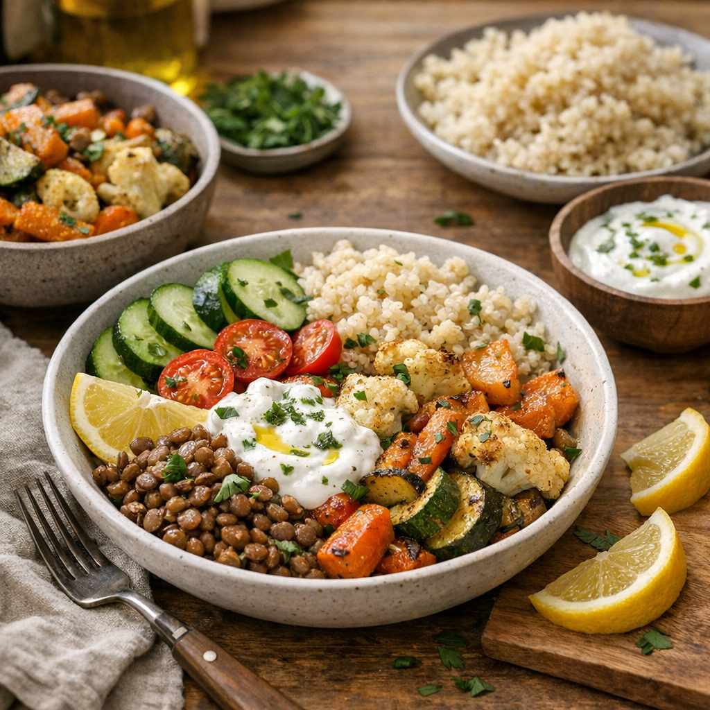 Un repas végétarien facile se prépare avec 12 idées simples
